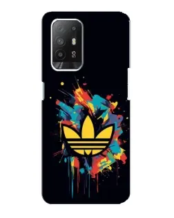 Чехол для OPPO Reno 5z с картинкой «Adidas Splash»