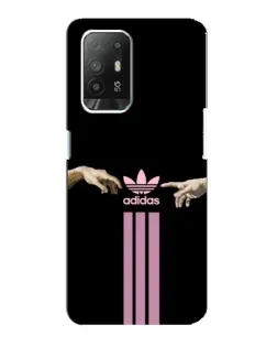 Чехол для OPPO Reno 5z с картинкой «Adidas Hands»