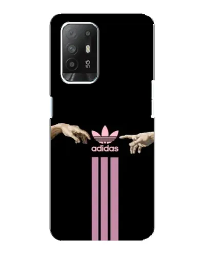 Чехол для OPPO Reno 5z с картинкой «Adidas Hands»