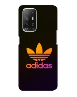 Чехол для OPPO Reno 5z с картинкой «Градиент Adidas»