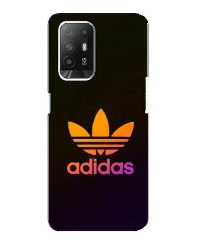 Чехол для OPPO Reno 5z с картинкой «Градиент Adidas»
