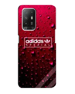 Чехол для OPPO Reno 5z с картинкой «Adidas Gold Marble»