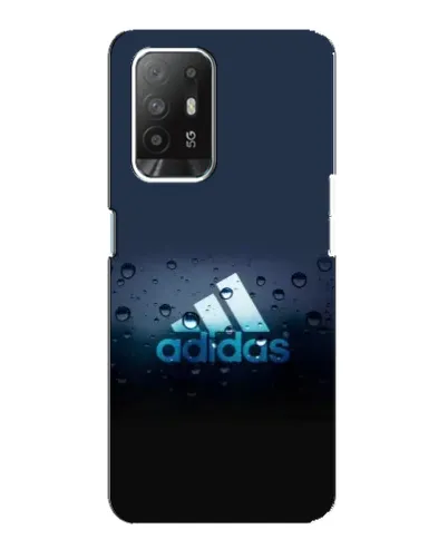 Чехол для OPPO Reno 5z с картинкой «Adidas Water Drops»