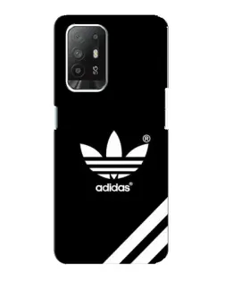 Чехол для OPPO Reno 5z с картинкой «Adidas с диагональными полосами»