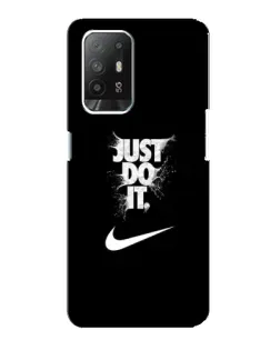 Чехол для OPPO Reno 5z с картинкой «Текстовый принт Nike» Чехол для OPPO Reno 5z с картинкой «Текстовый принт Nike»