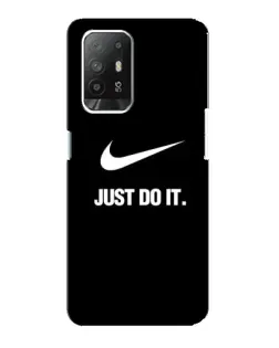 Чехол для OPPO Reno 5z с картинкой «Классический принт Nike» Чехол для OPPO Reno 5z с картинкой «Классический принт Nike»