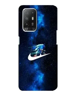 Чехол для OPPO Reno 5z с картинкой «Звездный путь Nike» Чехол для OPPO Reno 5z с картинкой «Звездный путь Nike»