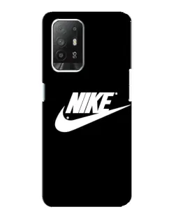 Чехол для OPPO Reno 5z с картинкой «Мазки краски Nike» Чехол для OPPO Reno 5z с картинкой «Мазки краски Nike»