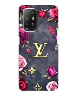 Чехол для OPPO Reno 5z с картинкой «Цветочный Louis Vuitton» Чехол для OPPO Reno 5z с картинкой «Цветочный Louis Vuitton»