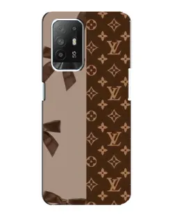 Чехол для OPPO Reno 5z с картинкой «Louis Vuitton — банты»