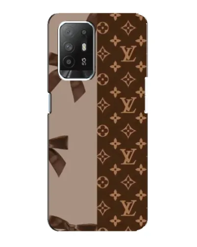 Чехол для OPPO Reno 5z с картинкой «Louis Vuitton — банты»