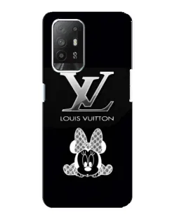 Чехол для OPPO Reno 5z с картинкой «LV и Минни Маус»