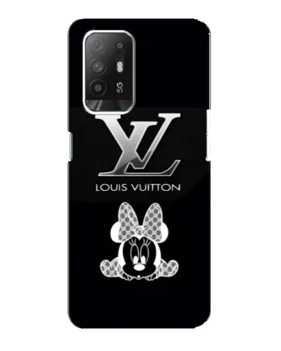 Чехол для OPPO Reno 5z с картинкой «LV и Минни Маус»