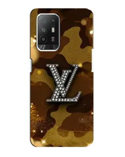 Чехол для OPPO Reno 5z с картинкой «Камуфляжный Louis Vuitton»