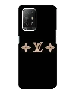 Чехол для OPPO Reno 5z с картинкой «Louis Vuitton — минимализм»