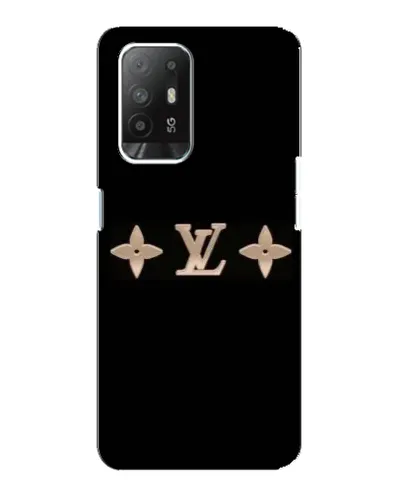 Чехол для OPPO Reno 5z с картинкой «Louis Vuitton — минимализм»
