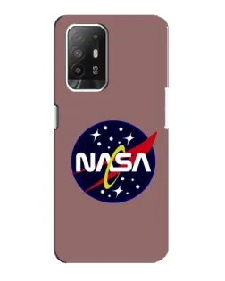 Чехол для OPPO Reno 5z с картинкой «NASA — ретро космос» Чехол для OPPO Reno 5z с картинкой «NASA — ретро космос»