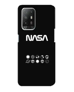 Чехол для OPPO Reno 5z с картинкой «NASA — технический принт» Чехол для OPPO Reno 5z с картинкой «NASA — технический принт»