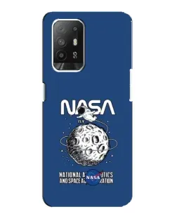 Чехол для OPPO Reno 5z с картинкой «NASA — лунная миссия» Чехол для OPPO Reno 5z с картинкой «NASA — лунная миссия»