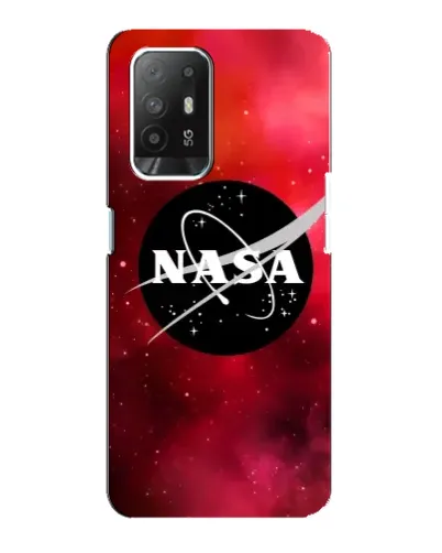 Чехол для OPPO Reno 5z с картинкой «NASA — красная туманность»