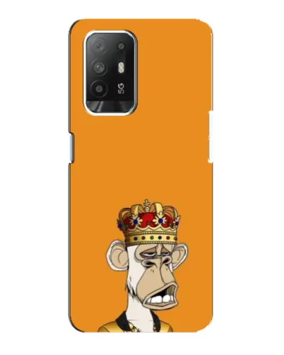 Чехол для OPPO Reno 5z с картинкой «Золотая обезьяна Bored Ape» Чехол для OPPO Reno 5z с картинкой «Золотая обезьяна Bored Ape»