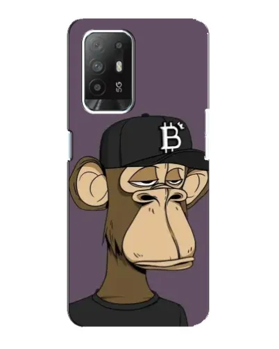 Чехол для OPPO Reno 5z с картинкой «Bored Ape в кепке» Чехол для OPPO Reno 5z с картинкой «Bored Ape в кепке»
