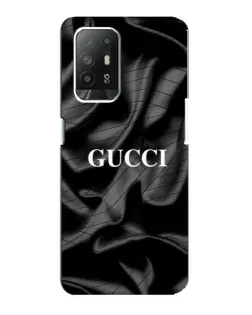 Чехол для OPPO Reno 5z с картинкой «Gucci — шелковые волны» Чехол для OPPO Reno 5z с картинкой «Gucci — шелковые волны»