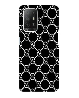 Чехол для OPPO Reno 5z с картинкой «Gucci — сетчатый паттерн» Чехол для OPPO Reno 5z с картинкой «Gucci — сетчатый паттерн»
