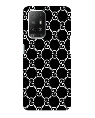Чехол для OPPO Reno 5z с картинкой «Gucci — сетчатый паттерн» Чехол для OPPO Reno 5z с картинкой «Gucci — сетчатый паттерн»