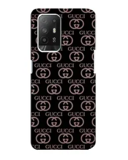 Чехол для OPPO Reno 5z с картинкой «Классическая монограмма Gucci» Чехол для OPPO Reno 5z с картинкой «Классическая монограмма Gucci»