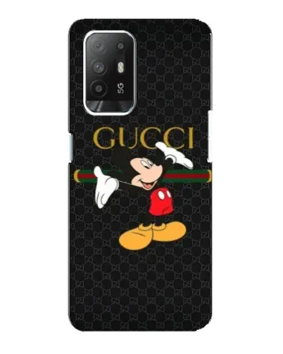 Чехол для OPPO Reno 5z с картинкой «Микки Маус Gucci» Чехол для OPPO Reno 5z с картинкой «Микки Маус Gucci»