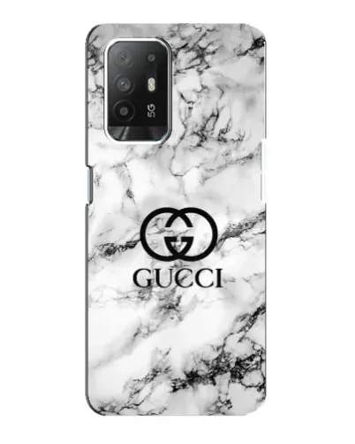 Чехол для OPPO Reno 5z с картинкой «Gucci — мраморный шик» Чехол для OPPO Reno 5z с картинкой «Gucci — мраморный шик»