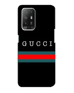 Чехол для OPPO Reno 5z с картинкой «Gucci — красный пояс» Чехол для OPPO Reno 5z с картинкой «Gucci — красный пояс»