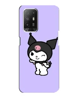 Чехол для OPPO Reno 5z с картинкой «Классическая Kuromi» Чехол для OPPO Reno 5z с картинкой «Классическая Kuromi»