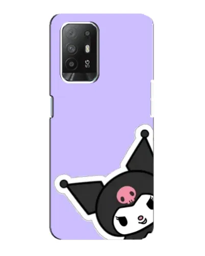 Чехол для OPPO Reno 5z с картинкой «Забавная Kuromi»