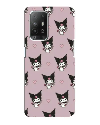 Чехол для OPPO Reno 5z с картинкой «Kuromi — ночной сон»