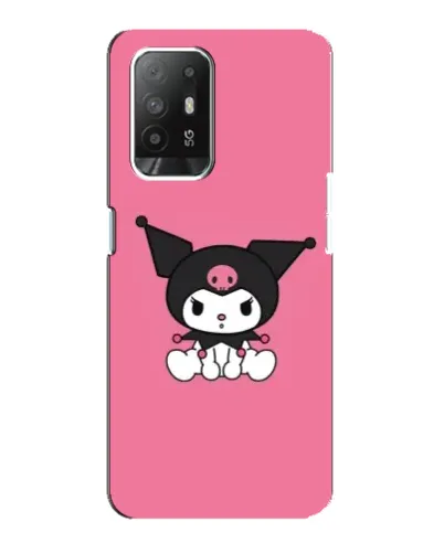 Чехол для OPPO Reno 5z с картинкой «Хмурая Kuromi»