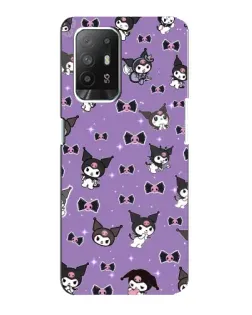 Чехол для OPPO Reno 5z с картинкой «Kuromi — паттерн» Чехол для OPPO Reno 5z с картинкой «Kuromi — паттерн»