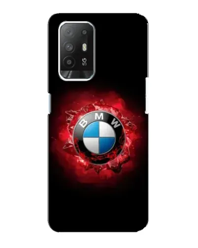 Чехол для OPPO Reno 5z с картинкой «Логотип BMW — вспышка» Чехол для OPPO Reno 5z с картинкой «Логотип BMW — вспышка»