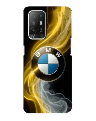 Чехол для OPPO Reno 5z с картинкой «Золотистый дым BMW» Чехол для OPPO Reno 5z с картинкой «Золотистый дым BMW»