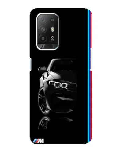 Чехол для OPPO Reno 5z с картинкой «Силуэт BMW в темноте» Чехол для OPPO Reno 5z с картинкой «Силуэт BMW в темноте»