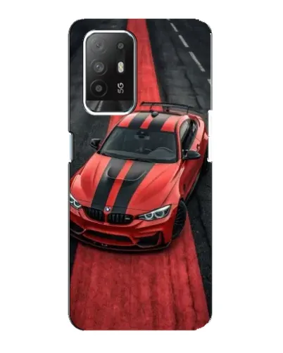 Чехол для OPPO Reno 5z с картинкой «BMW на красной дорожке» Чехол для OPPO Reno 5z с картинкой «BMW на красной дорожке»