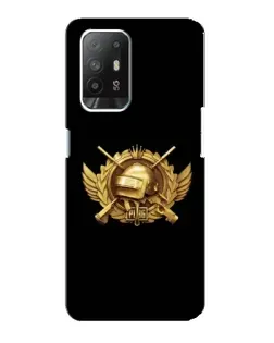 Чехол для OPPO Reno 5z с картинкой «PUBG — оранжевый градиент» Чехол для OPPO Reno 5z с картинкой «PUBG — оранжевый градиент»