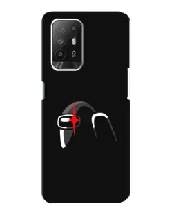 Чехол для OPPO Reno 5z с картинкой «Among Us шлем» Чехол для OPPO Reno 5z с картинкой «Among Us шлем»