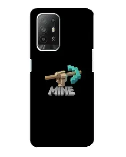 Чехол для OPPO Reno 5z с картинкой «Алмазная кирка» Чехол для OPPO Reno 5z с картинкой «Алмазная кирка»