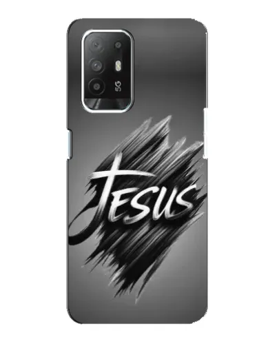 Чехол для OPPO Reno 5z с картинкой «Надпись Jesus Graffiti» Чехол для OPPO Reno 5z с картинкой «Надпись Jesus Graffiti»