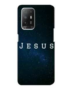 Чехол для OPPO Reno 5z с картинкой «Звездное небо Jesus»