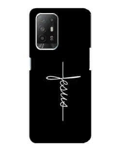 Чехол для OPPO Reno 5z с картинкой «Тонкая линия веры»