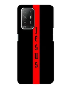 Чехол для OPPO Reno 5z с картинкой «Красная линия веры»