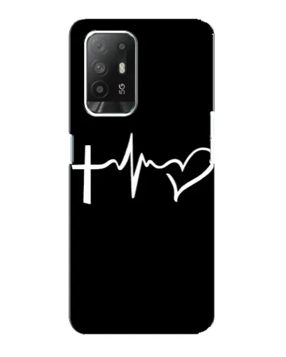Чехол для OPPO Reno 5z с картинкой «Пульс веры» Чехол для OPPO Reno 5z с картинкой «Пульс веры»